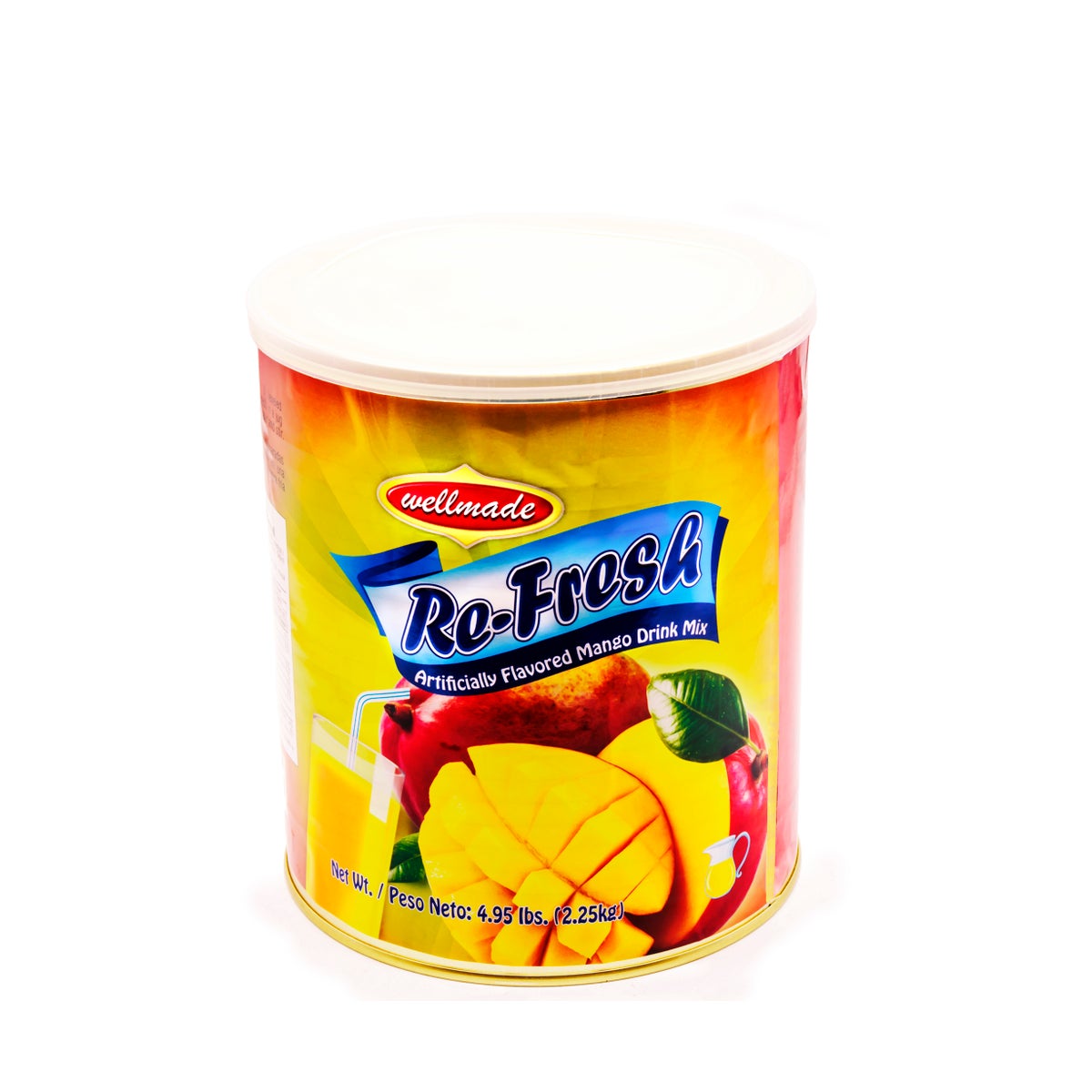 Mango Re-Fresh Powder drink "Wellmade"  2.25 Kg *
